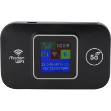 4G LTE Mobile WiFi, Unlocked, Cost-Effective Portable Hotspot with SIM Slot, Connect Up to 10 Devices, 3000 mAh Battery, 300 Mbps High-Speed Sharing