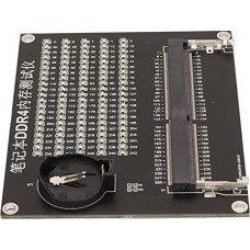 Keenso Laptop DDR4 -Speichertest -Tool Compact DDR4 Speicherschnittstellen Testkarte mit 105 LED Indikatoren für Computer Speicherkleber Reparaturmänner