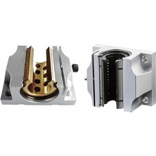 TBR16UU aliuminio blokas 16 mm linijinio judėjimo rutulinių guolių slydimo blokas TBR16 16 mm linijinio kreipiančiojo bėgio CNC dalims (TBR16UU su Cooper)