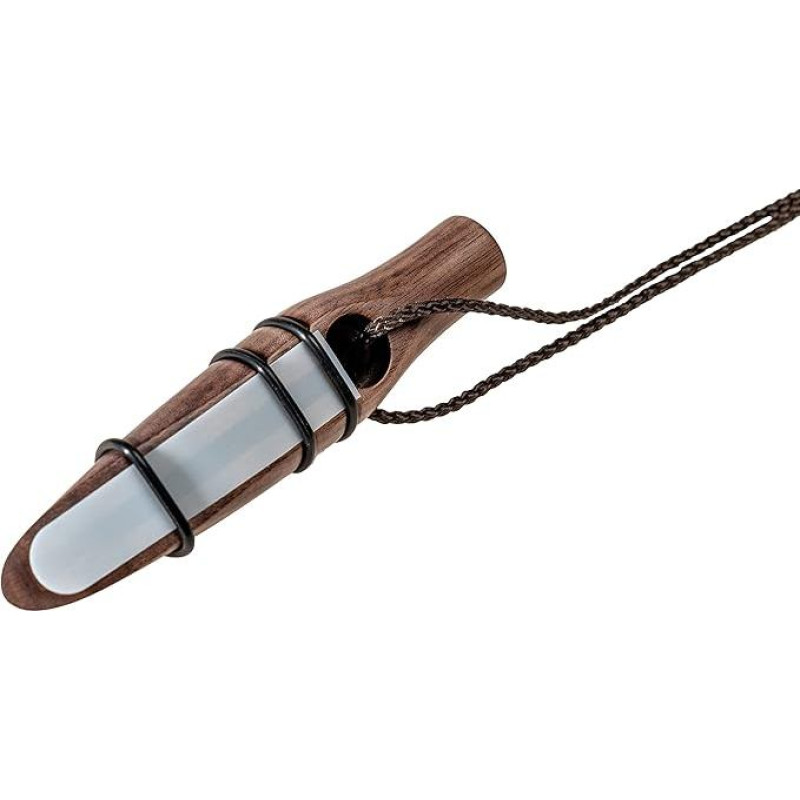 Lockschmiede REHBLATTER – Handmade, Easy to Play Universal – Wildlocker Made of Walnut Wood for Leaf Hunting with Digital Instruction Manual (English language not guaranteed)