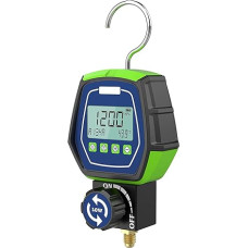 BELEY Installer Aid R32 Skaitmeninis vakuuminio siurblio oro kondicionavimo ir testavimo R134A R410A A/C šalčio testeris su įmontuotu 90 šaldymo agentų, skirtas šaldymo sistemų testavimui ir priežiūrai