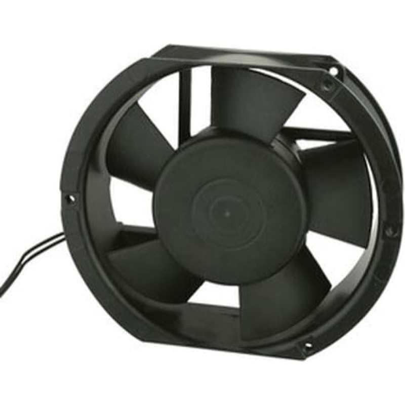 Lüfter mit Kugellager, Maße 172 x 150 x 55 mm, Stromversorgung 220 V, ideal für Gerätekühlung und Verbesserung der Luftzirkulation.
