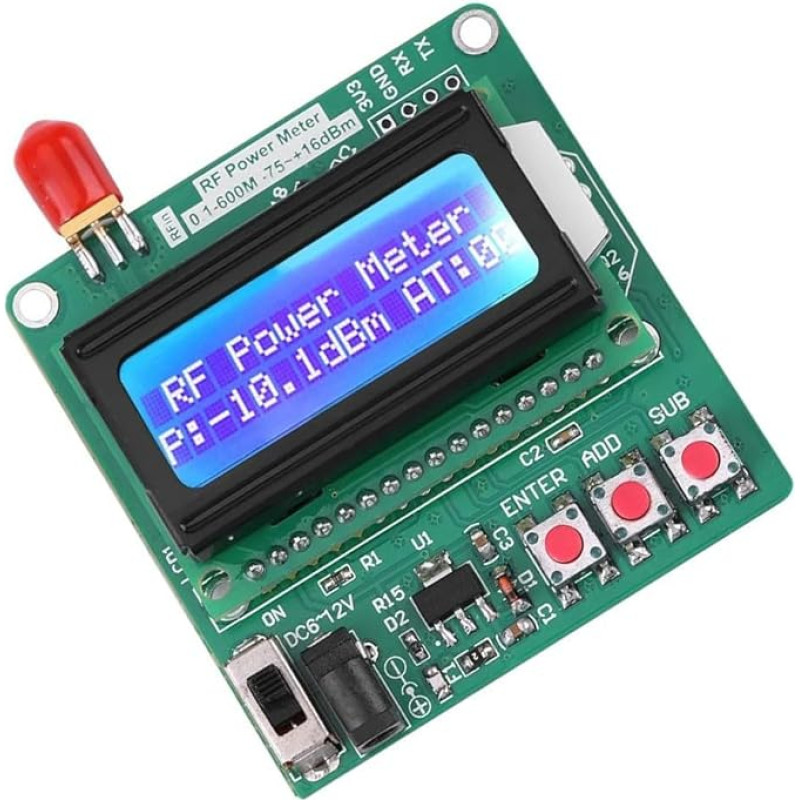 Hochleistungs-HF-Leistungsmesser 75 ~ 16 dBm mit LCD-Display für zuverlässige Messungen