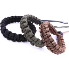 Maveek Camera Wrist Strap Adjustable Braided 550 Paracord/Bracelet Hand Grip Strap for Cameras
