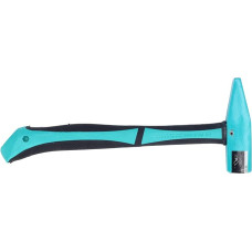 Mašinisto plaktukas Anglinio plieno galva su TPR rankena Kalvystės plaktukas kalviams/konstruktoriams/medžio meistrams S/M/L versija (290-330 mm) (M)