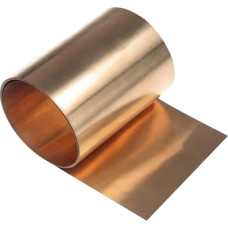 Flat Sheet C17200 Copper Beryllium Foil Sheet Cylinder Beryllium Bronze Plate Strip Wear and Corrosion Resistance Square Materials ( Color : C17200 L 500mm , Size : 0.6x200mm