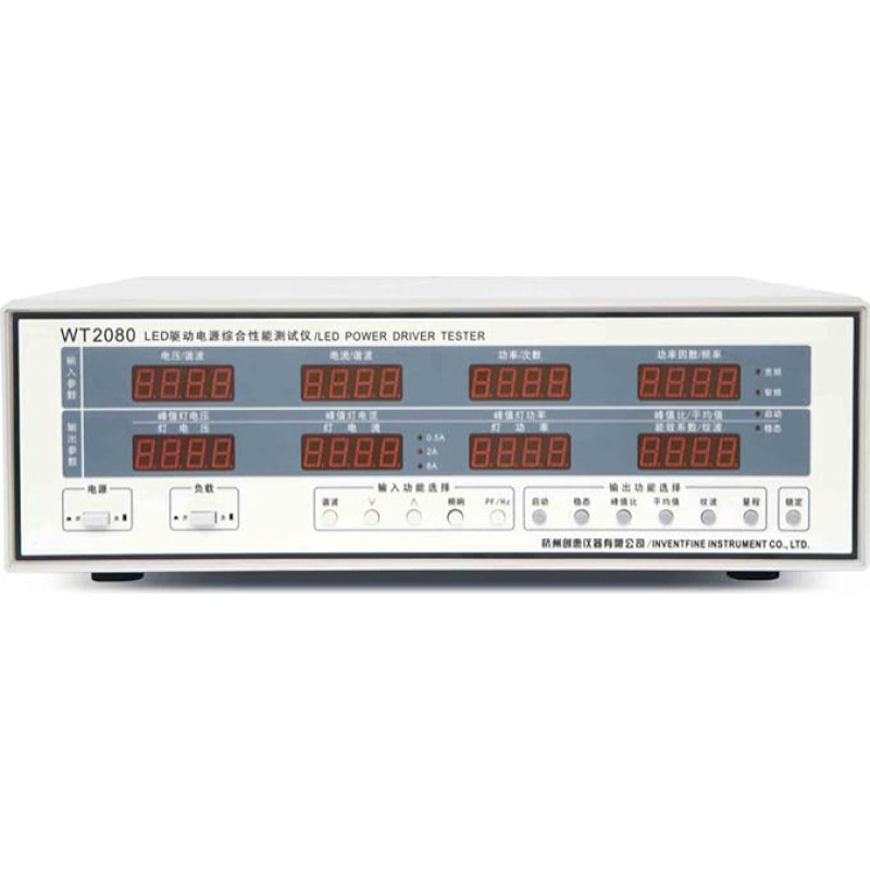 Spektrometras, WT2080 LED maitinimo vairuotojo testavimo mašina, skirta 