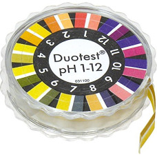 camlab 1138823 Duotest PH 1-12 juostelės, ritė 5 m x 10 mm