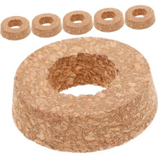Amosfun 6 Stück Korken Für Pflanzgefäße Vaza Holz Hellbraun Sukkulenten Terrarium Korken Für Flaschen Flaschenverschlüsse Zum Basteln