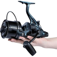 UJEDFHV Freilaufrolle 9000-12000 Vollmetallspule, Jigging, Schleppangeln, Weitschusswerfen und Salzwasserbrandung, Big Sea Spinning-Angelrolle(9000 Series)