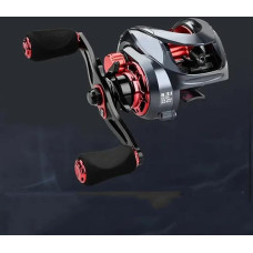 Wjnvvfioo Angelrolle Serie 8 kg Max Drag Professional 6,3 1 Übersetzung Baitcast-Rad Fshing Casting Rolle CR02 Rechtshänder