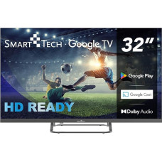 Smart Tech TV LED HD 32 Inch (80 cm) 32HG01V Google TV 3xHDMI 2xUSB Store Mode