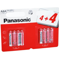 Panasonic Zinc Carbon AAA Batteries - 8 Pack