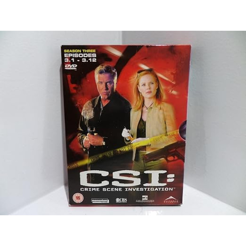 CSI: Nusikaltimo vietos tyrimas - Las Vegasas - 3 sezonas, 1 dalis [DVD] [2001]