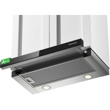 GASLAND BR60SS A++ Gartraukis 60 cm pločio konvekcinis stiklinis priekinis su jutikliniu jutikliu ir plokščiu ekranu 566 m³/h su CF176 aktyvuotos anglies filtru, integruotas plokščias tylus ištraukiamasis gaubtas