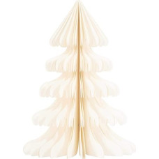 Eglutės kalėdinė dekoracija balta 11 x 30 cm