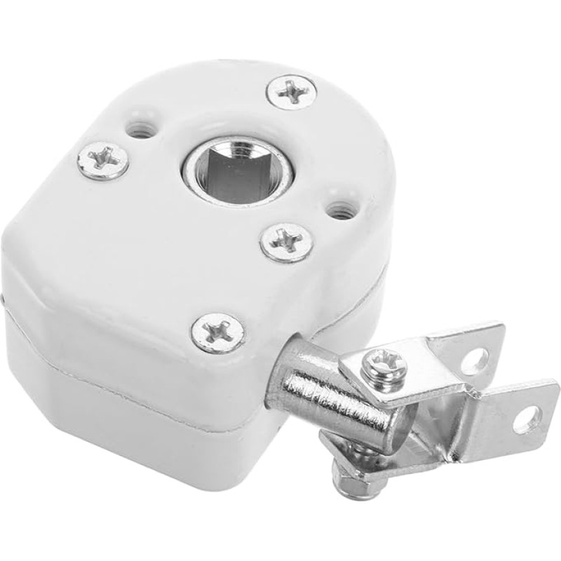 Yardwe 2 x tentų priedai, tentų variklio, tentų pavaros rato, tentų priedų, markizės alkūnės, markizės sraigtinės pavaros, tentų įrangos keitimas, baltos spalvos, aliuminio lydinys