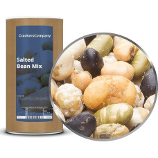 1 x 550 g užkandis iš Edame sojos pupelių ir žirnių skrudintų sūdytų su 28 % baltymų vegetariškas veganiškas be laktozės