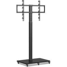XINLEI televizoriaus stovas su ratukais Reguliuojamo aukščio 42-70 colių plokščiam ekranui iki 40 kg maks. VESA 600 x 400 mm