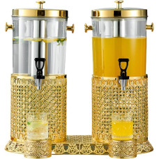 AIZYR Getränkespender Für Den Gewerblichen Gebrauch Getränkespender, Wasserkrug Mit Edelstahlhahn Für Partys, Bier, Tee, Limonade, 16L