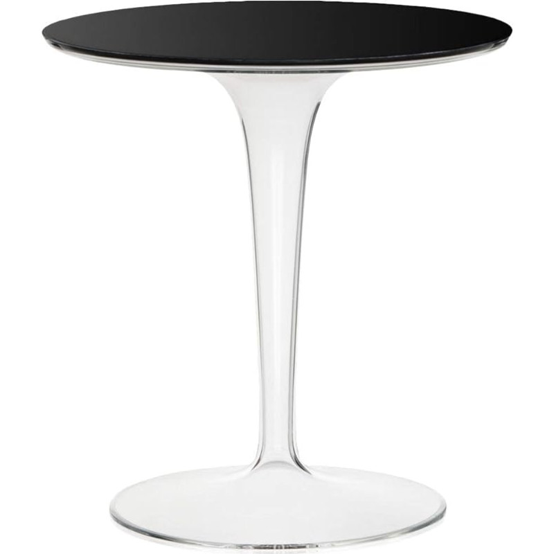 Kartell Tip Top Side Table, Opaque Black