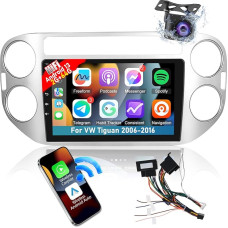 Automobilinis radijas VW Tiguan 2006-2016 - 9 colių HD jutiklinis ekranas 
