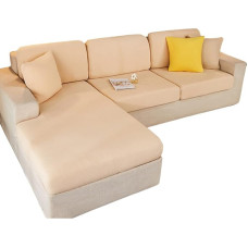 CHNSHOME Sofos sėdynės pagalvėlė padengti Stretch Polar Fleece Sofos sėdynės pagalvėlė apima Sofos pagalvėlė padengti Sofos sėdynės apima Chaise Longues