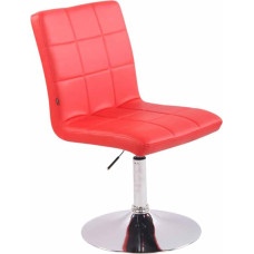 CLP Ricky Dining Chair with High-Quality Upholstery and Faux Leather Cover Rotating and Height-Adjustable Upholstery Chair
