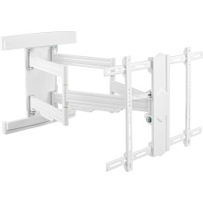 RICOO S7564-W TV Wall Mount Swivelling Tilting for 65-110 Inches, Universal TV Mount for Wall, TV Wall Mount 75 Inches to 70 kg with Max. VESA 600 x 400 mm