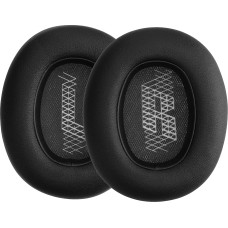 kwmobile 2 x ear pads compatible with JBL LIVE 650BTNC / 660BTNC padding - headphones padding made of faux leather for over-ear headphones