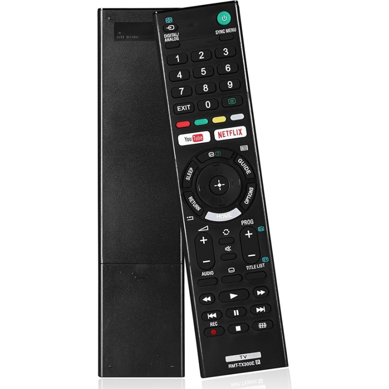 RMT-TX300E Replacement Remote Control Compatible with Sony Bravia