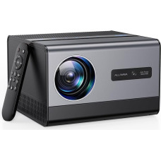 Auto Focus/Trapezoidal Correction: Projector, Mini Projector 4K with WiFi6 Bluetooth, 25000 Lumens Full HD 1080P Portable Projector Home Cinema, PR850 Smart Projector with Fire Stick/Laptop/USB,