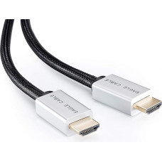 inakustik – 10012030 – Deluxe High Speed HDMI 2.0b Cable with Ethernet | Transmits Ultra HD Signals | 3.00m in Black | 2160p - 4K @ 50/60Hz - ARC - HDR Support - HD Audio