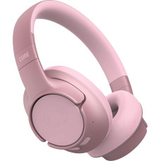 Fresh 'n Rebel Clam Core Bluetooth Headphones Over Ear with ENC Microphone (Perfect Calls), Wireless Headphones with Volume Control and Buttons for Play/Pause, 45 Hours Playtime (Pink)