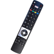 Replacement Remote Control for Telefunken TV RC5118 (Netflix and YouTube Button)