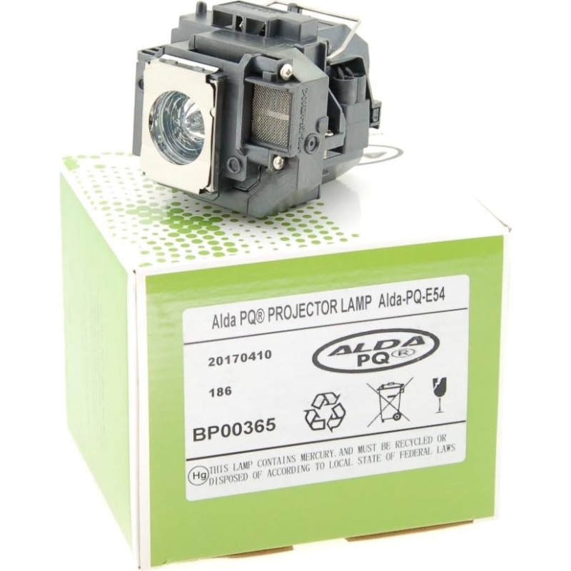 Alda PQ Premium, Projector Lamp for EPSON H325C, H309A, H309C, H310C, H311B, H311C, H312A, H312B, H312C, H327A, H327C, H328A, H328B, H328C, H331A, H331C, EX31, EX51, EX71, EB-S7, EB-S72, EB-S8, EB-S82, EB-W7, EB-W8, EB-X7, EB-X72, EB-X8, EB-X8e, Home Cine