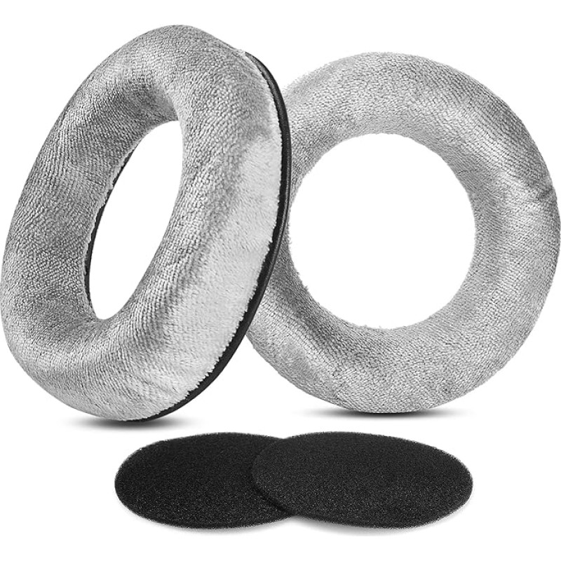 DT770 Ear Pads Replacement Compatible with Beyerdynamic DT 770/Pro, DT 880/Pro, DT 990/Pro Headphones Ear Pads Cushion (Soft Fabric/High-Quality Foam)