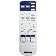 Leankle Remote Control 1519442 for Epson Projectors EB-440W, EB-450W, EB-450We, EB-450Wi, EB-455Wi, EB-460, EB-460e, EB-460i, EB-465i, EB-824, EB-824H, EB-825, EB-825H. EB-825 finHV, EB-826W, EB-826WH