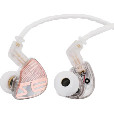 LINSOUL TANGZU Wan'er S.G Studio Edition In-Ear Monitor, Wired HiFi Earphones, 10 mm Dynamic Driver Headphones with Removable 2-Pin OFC Braided Cable (Without Microphone, White)