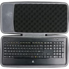 co2CREA Hard Case Cover for Logitech K800 Backlit Wireless Keyboard Case Only