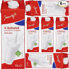 Everyday Durable Milk H-Full Milk 3.5% Fat 1000 ml with Pufai Grocery