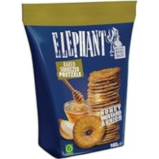 Elephant Pretzel with Honey Mustard 160 g Pack of 6