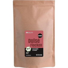 Ekologiški dulsvės dribsniai 50 g - ekologiški dumblių dumblių dribsniai, ekologiškai džiovinti - tvarus žvėrių rinkimas Atlanto vandenyno pakrantėje