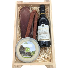 Juodojo miško meno dovanų krepšelis - Juodojo miško dėžutė (raudonojo vyno 