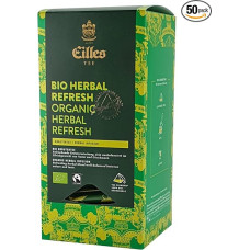 EILLES Tea Luxury World Selection Organic Herbal Refresh Box of 20