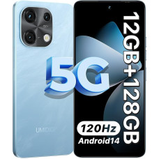 UMIDIGI Note 100 5G mobilusis telefonas be sutarties, 12GB + 128GB/1TB išmanusis telefonas, 
