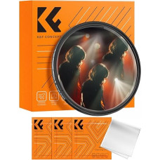 K&F Concept 67 mm Kaleidoskopo prizmės filtras Optinis stiklo prizmės specialaus efekto fotoaparato objektyvo filtras (Nano-B serija)