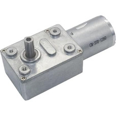 Drehzahlminderer mit Drehmoment for Mini-Getriebemotor, 6 V/12 V, 24 V, umkehrbarer Schneckengetriebemotor mit niedriger Geschwindigkeit, 2 U/min bis 375 U/min Geräuscharm, breites Anwendungsspektrum(
