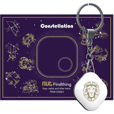 Nutale Key Finder - Lion Find with App Bluetooth, iOS and Android, Community Search Function, Item Tracker Support Remote Control, Wallet Tracker, Good Idea for Your Lost Items (Lion)