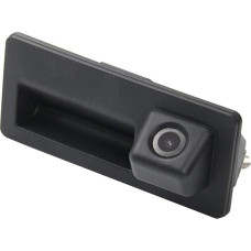 Misayeae HD 720P galinių durelių naktinio matymo kamera Vandeniui atspari galinio vaizdo kamera universaliems monitoriams RCA, skirta A4 B6 B8 A5 Q3 Q5 A6 A8L Tiguan Touareg Golf 6 Cayenne 2010-2015